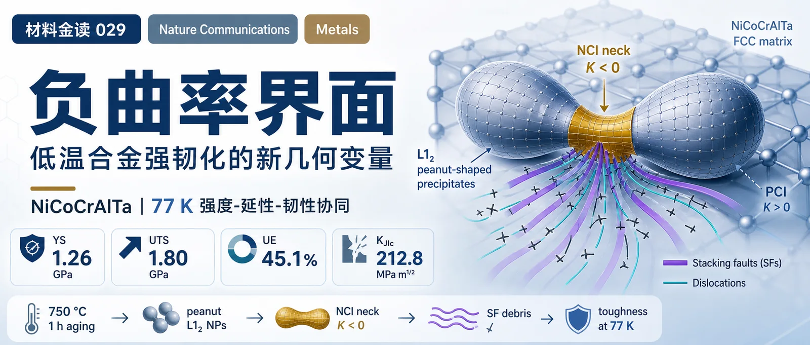 材料金读 029：负曲率界面：低温合金强韧化的新几何变量